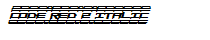 Code Red 2 Italic